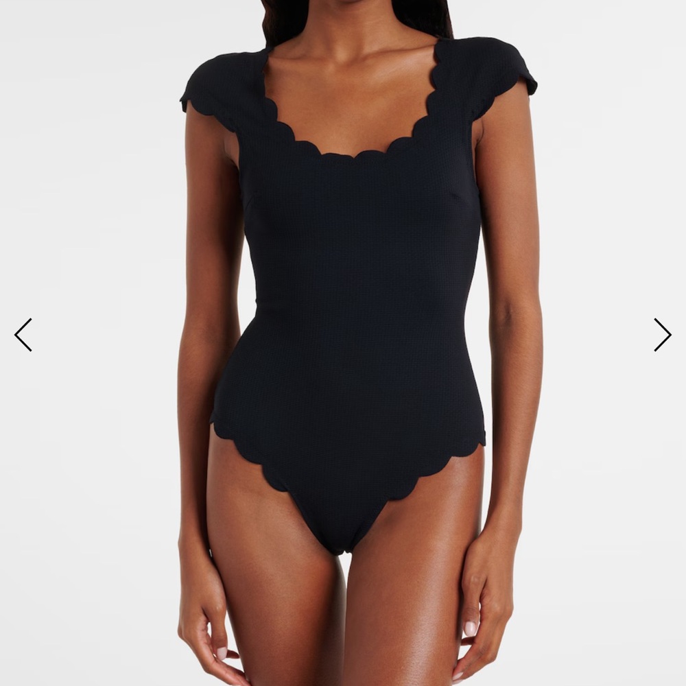 Marysia SCALLOPED MEXICO Reversible MAILLOT black blue size XS